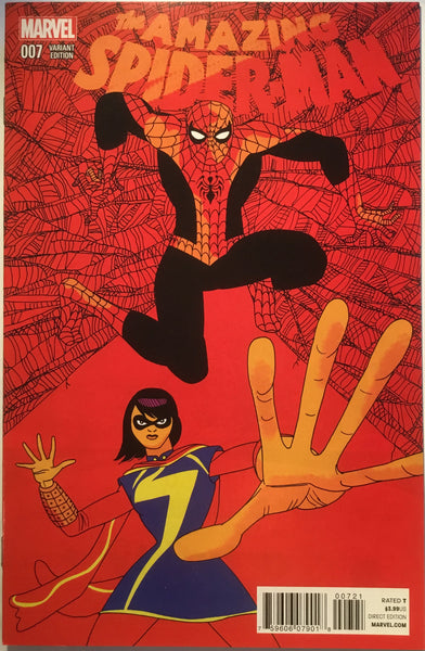 AMAZING SPIDER-MAN # 7 (2014) PULIDO 1:25 VARIANT - Comics 'R' Us