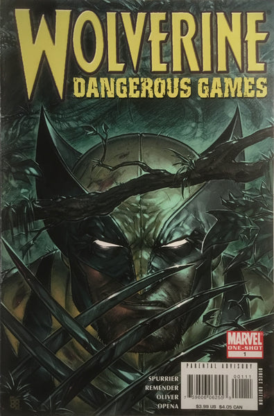 WOLVERINE DANGEROUS GAMES ONE-SHOT