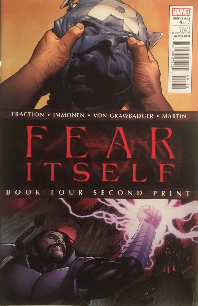 FEAR ITSELF # 4 SECOND PRINTING