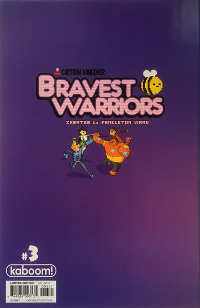 BRAVEST WARRIORS # 3 (1:15 VARIANT COVER)