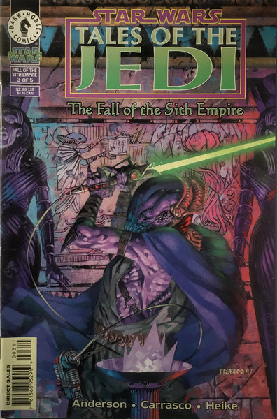 STAR WARS TALES OF THE JEDI : THE FALL OF THE SITH EMPIRE # 3