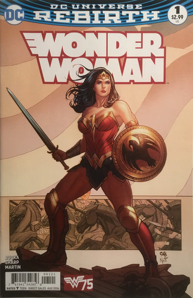 WONDER WOMAN (REBIRTH) # 1 VARIANT COVER