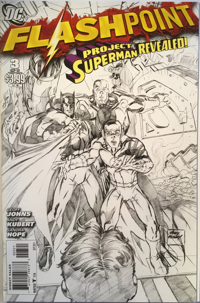 FLASHPOINT # 3 SKETCH COVER (1:25 VARIANT) - Comics 'R' Us