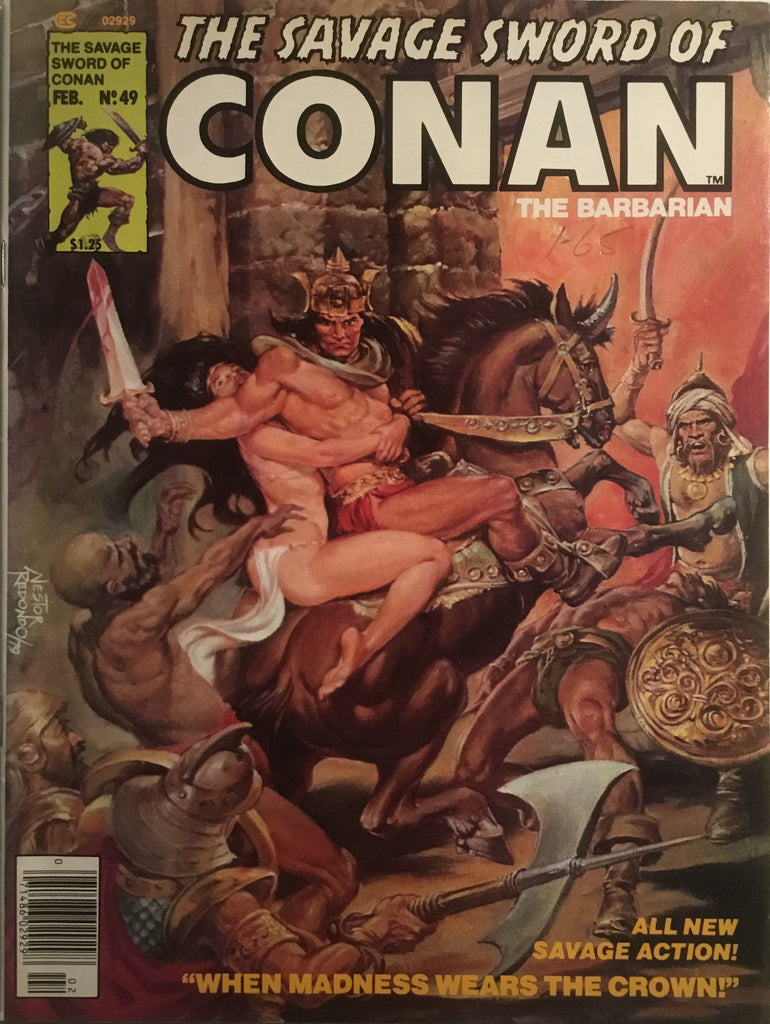 THE SAVAGE SWORD OF CONAN # 49