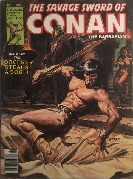 THE SAVAGE SWORD OF CONAN # 53