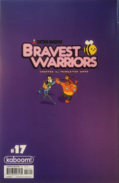 BRAVEST WARRIORS #17 (1:15 VARIANT COVER)