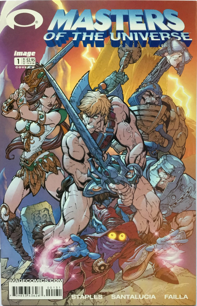 MASTERS OF THE UNIVERSE # 1 CAMPBELL COVER "B"