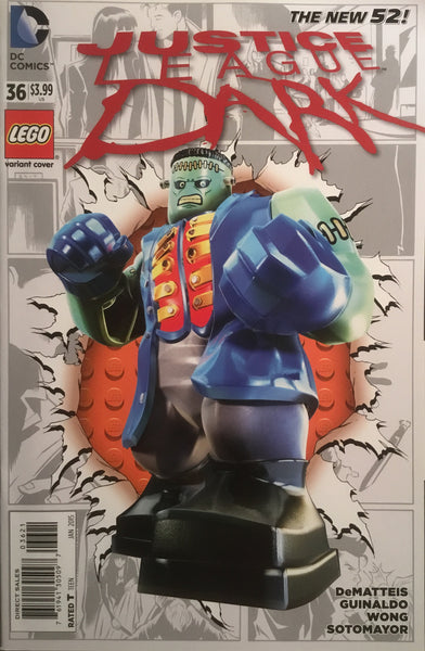JUSTICE LEAGUE DARK # 36 (THE NEW 52) LEGO VARIANT COVER