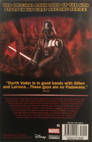STAR WARS DARTH VADER (MARVEL) VOL 1 VADER GRAPHIC NOVEL