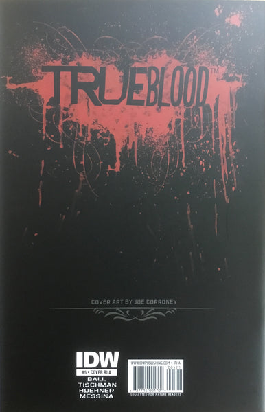 TRUE BLOOD # 5 CORRONEY SKETCH COVER (1:10 VARIANT)