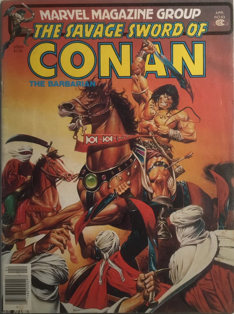 THE SAVAGE SWORD OF CONAN # 63