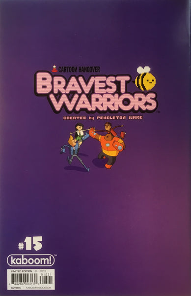 BRAVEST WARRIORS #15 (1:15 VARIANT COVER)