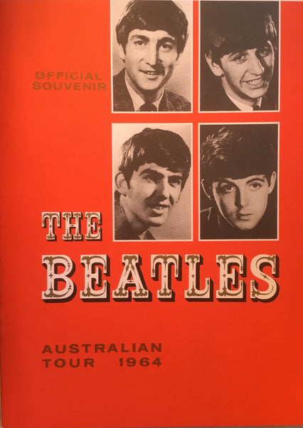 THE BEATLES 1964 AUSTRALIAN TOUR PROGRAM REPRODUCTION