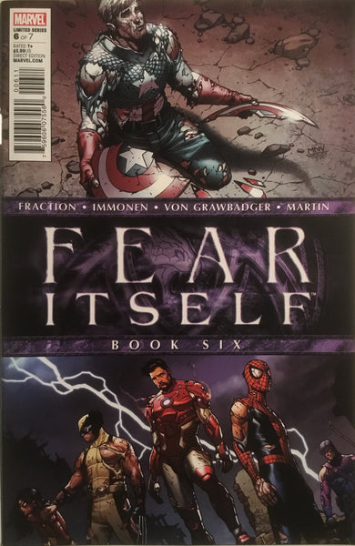 FEAR ITSELF # 6 FIRST PRINTING