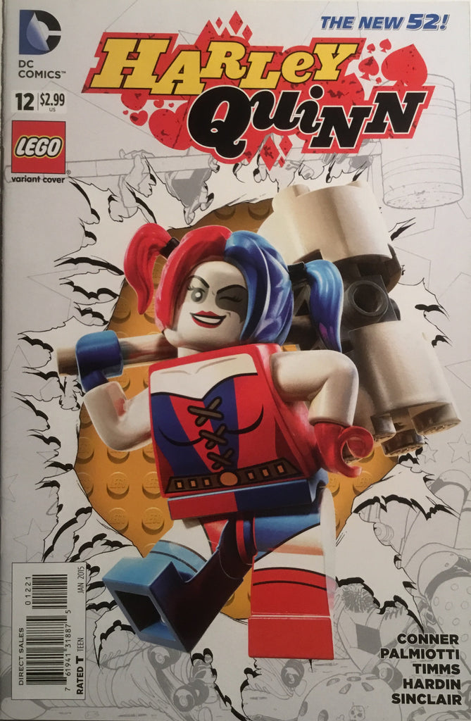 HARLEY QUINN #12 (NEW 52) LEGO VARIANT COVER - Comics 'R' Us