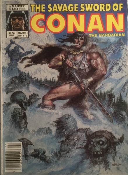 THE SAVAGE SWORD OF CONAN #110