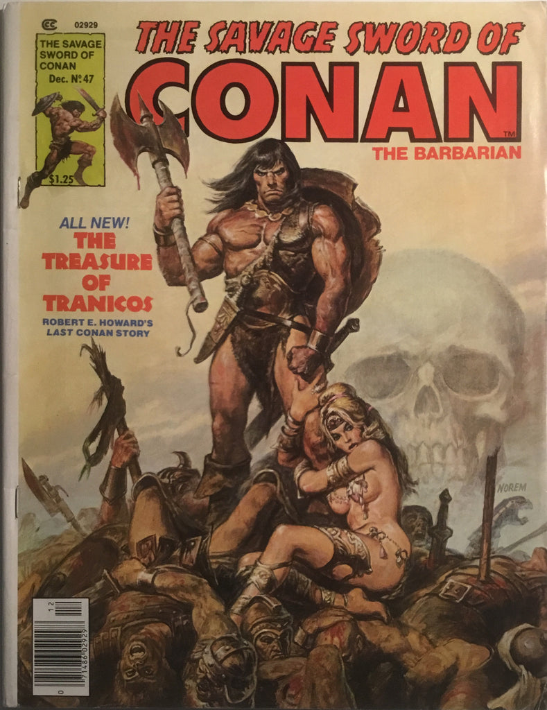 THE SAVAGE SWORD OF CONAN # 47