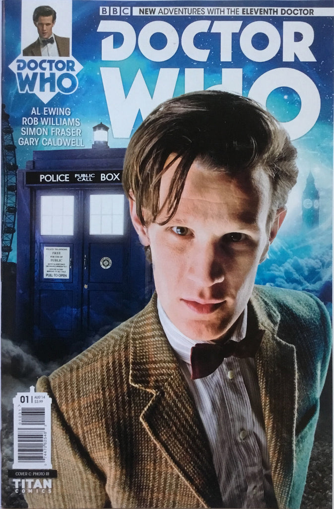 DOCTOR WHO THE 11TH DOCTOR # 1 MATT SMITH PHOTO COVER (1:10 VARIANT) - Comics 'R' Us