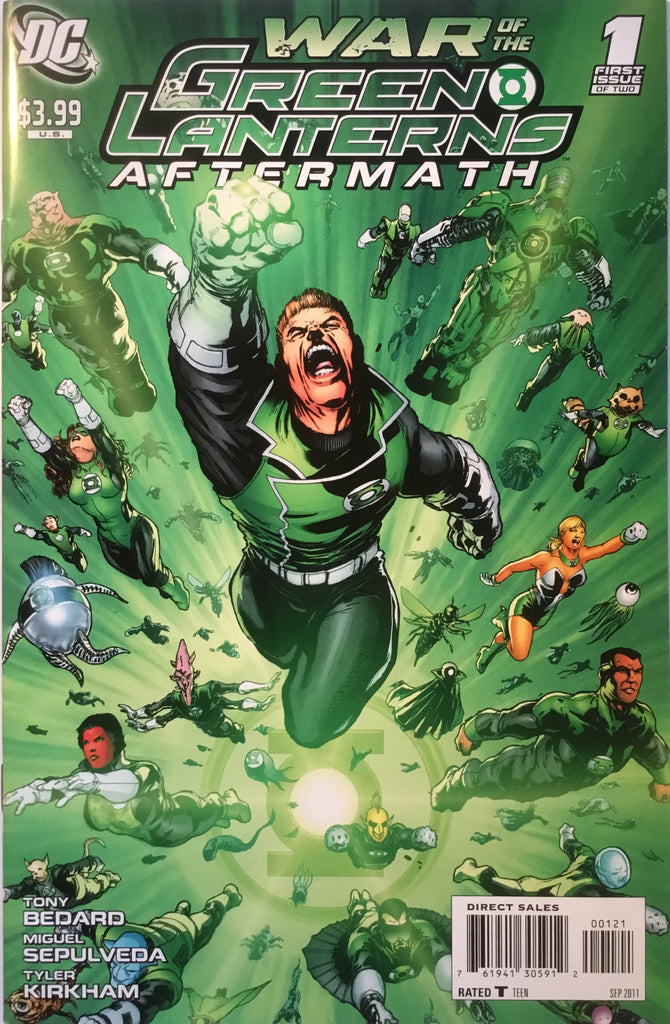 WAR OF THE GREEN LANTERNS AFTERMATH # 1 (1:10 VARIANT)