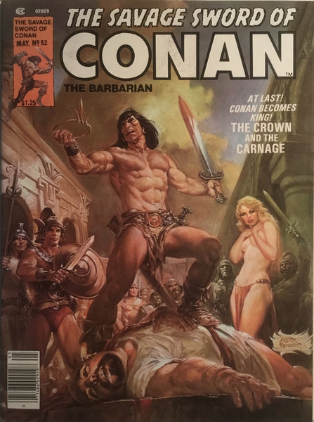 THE SAVAGE SWORD OF CONAN # 52