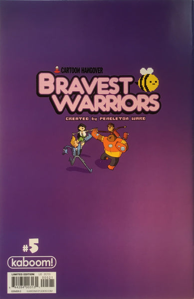 BRAVEST WARRIORS # 5 (1:15 VARIANT COVER)