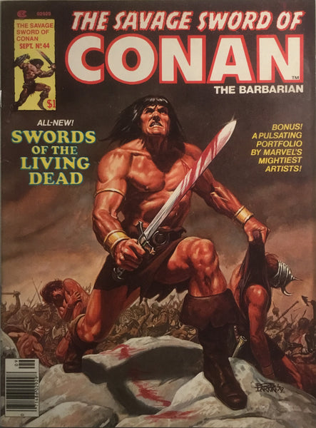 THE SAVAGE SWORD OF CONAN # 44