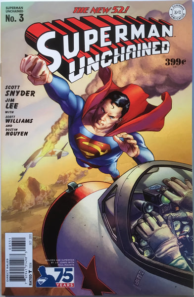 SUPERMAN UNCHAINED # 3 JONES 1:75 VARIANT