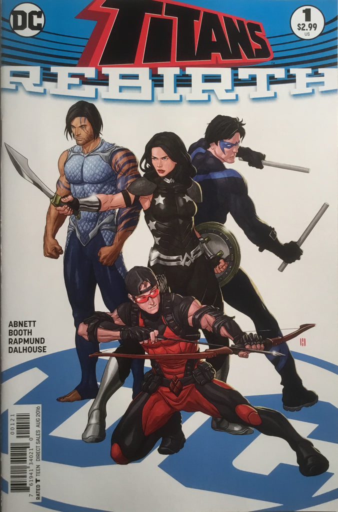TITANS REBIRTH # 1 VARIANT COVER FIRST PRINTING