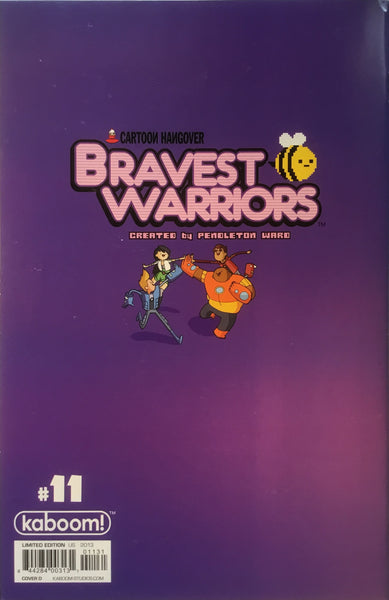 BRAVEST WARRIORS #11 (1:20 VARIANT COVER)