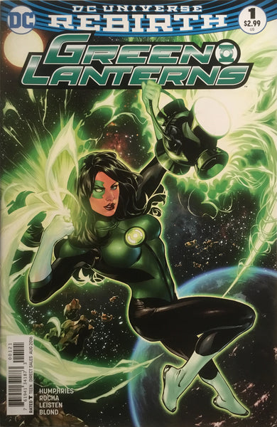 GREEN LANTERNS (REBIRTH) # 1 VARIANT COVER