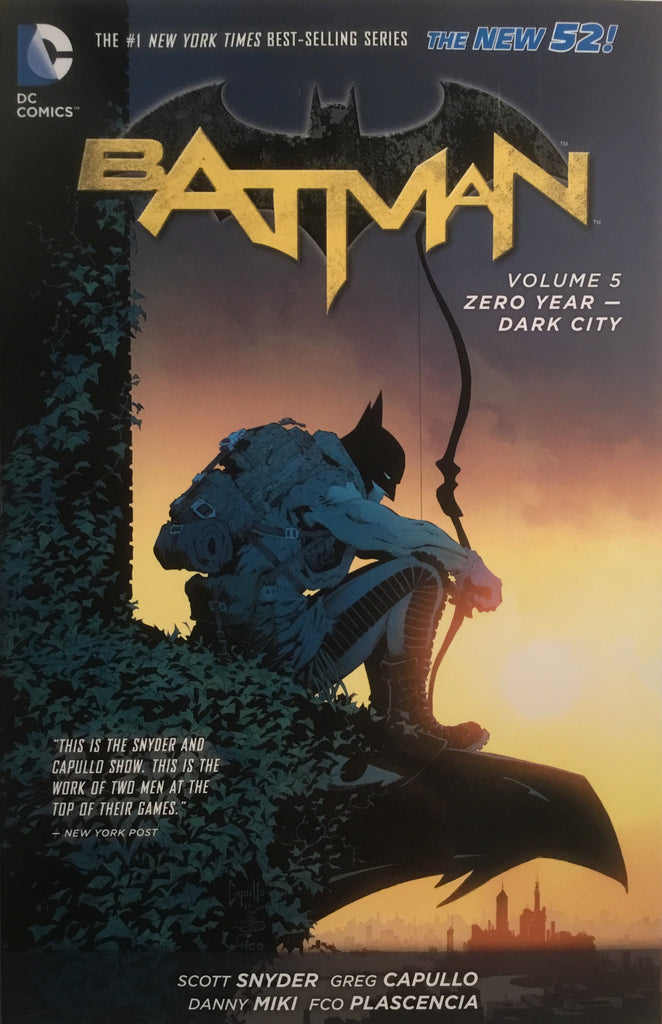 BATMAN (NEW 52) VOL 5 ZERO YEAR DARK CITY GRAPHIC NOVEL - Comics 'R' Us