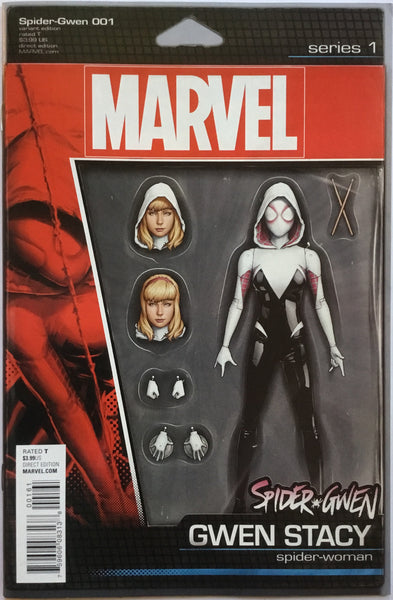 SPIDER-GWEN (2015-2018) # 1 ACTION FIGURE VARIANT COVER