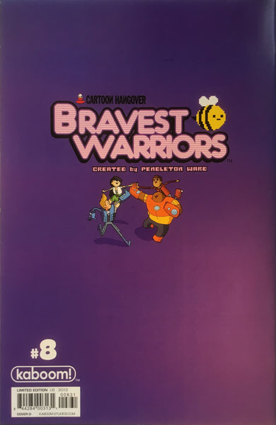 BRAVEST WARRIORS # 8 (1:20 VARIANT COVER)