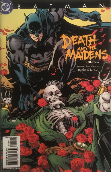 BATMAN DEATH AND THE MAIDENS # 8