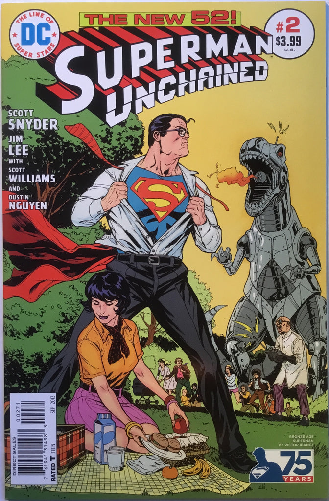 SUPERMAN UNCHAINED # 2 IBANEZ 1:50 VARIANT