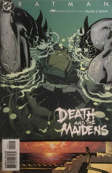 BATMAN DEATH AND THE MAIDENS # 2