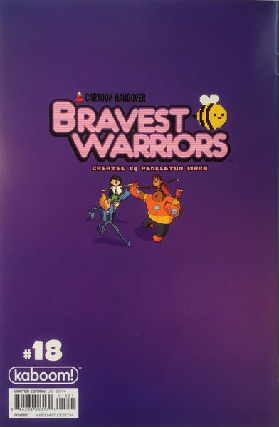 BRAVEST WARRIORS #18 (1:15 VARIANT COVER)