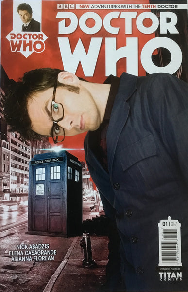 DOCTOR WHO THE 10TH DOCTOR # 1 DAVID TENNANT PHOTO COVER (1:10 VARIANT) - Comics 'R' Us