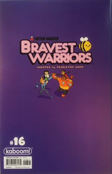 BRAVEST WARRIORS #16 (1:15 VARIANT COVER)
