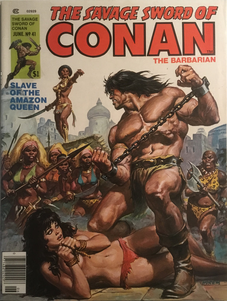 THE SAVAGE SWORD OF CONAN # 41