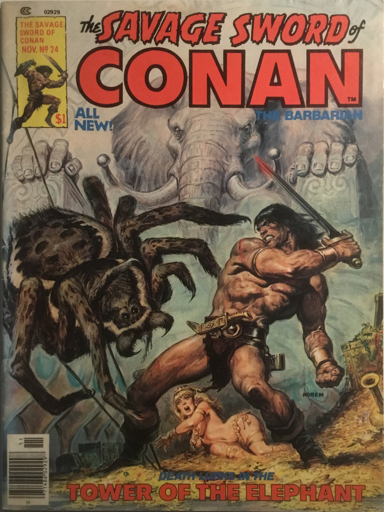 THE SAVAGE SWORD OF CONAN # 24