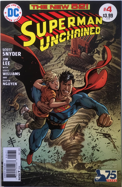 SUPERMAN UNCHAINED # 4 GARCIA-LOPEZ 1:50 VARIANT
