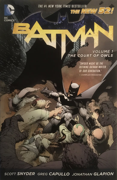 BATMAN (NEW 52) VOL 1 THE COURT OF OWLS GRAPHIC NOVEL - Comics 'R' Us